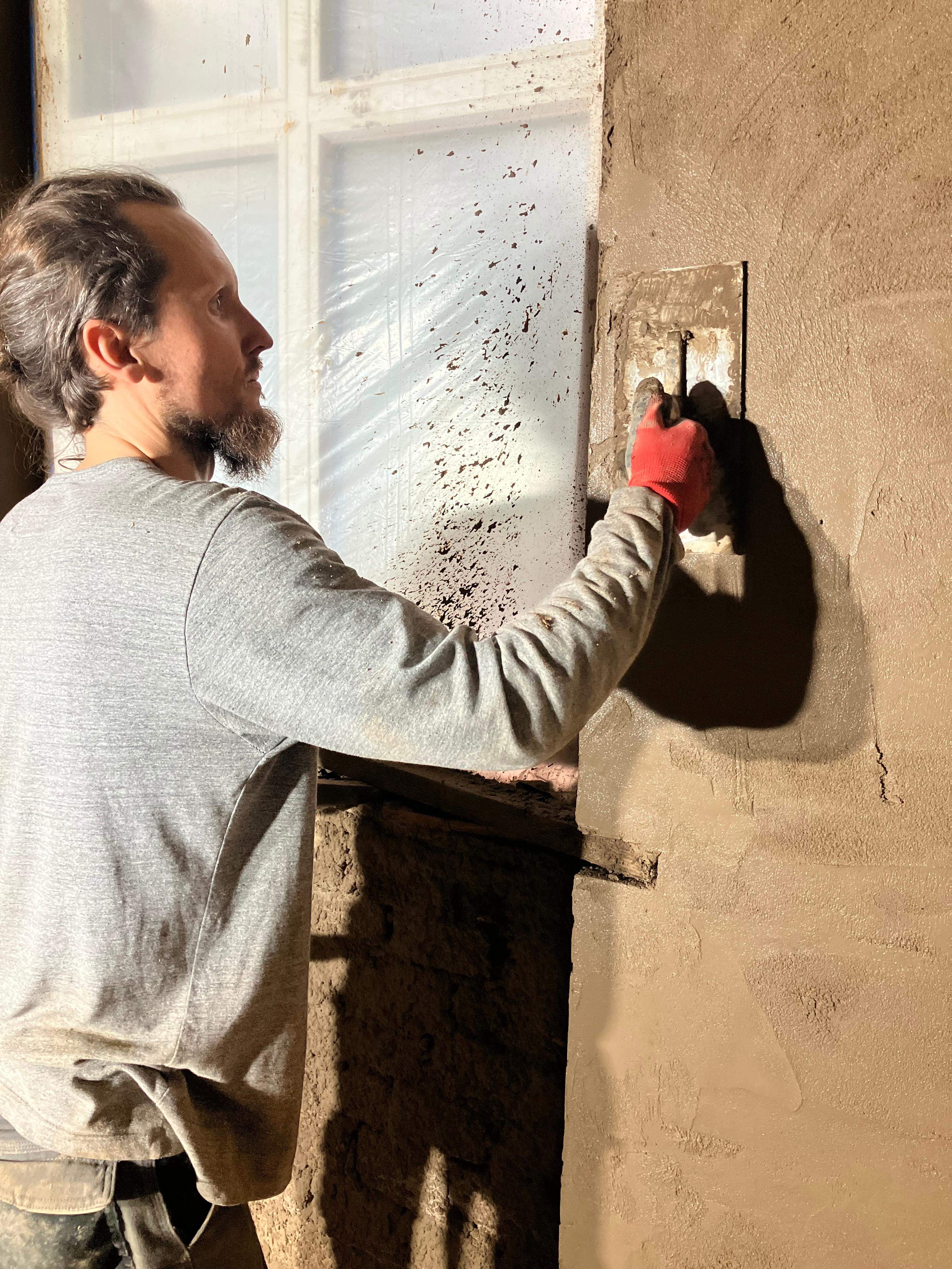 Kładziemy naturalny ekologiczny tynk